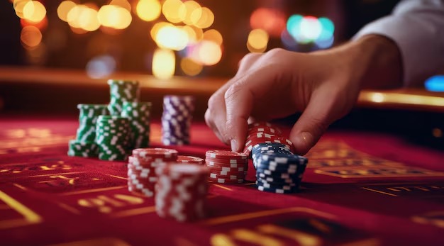 Live blackjack table in hylos casino